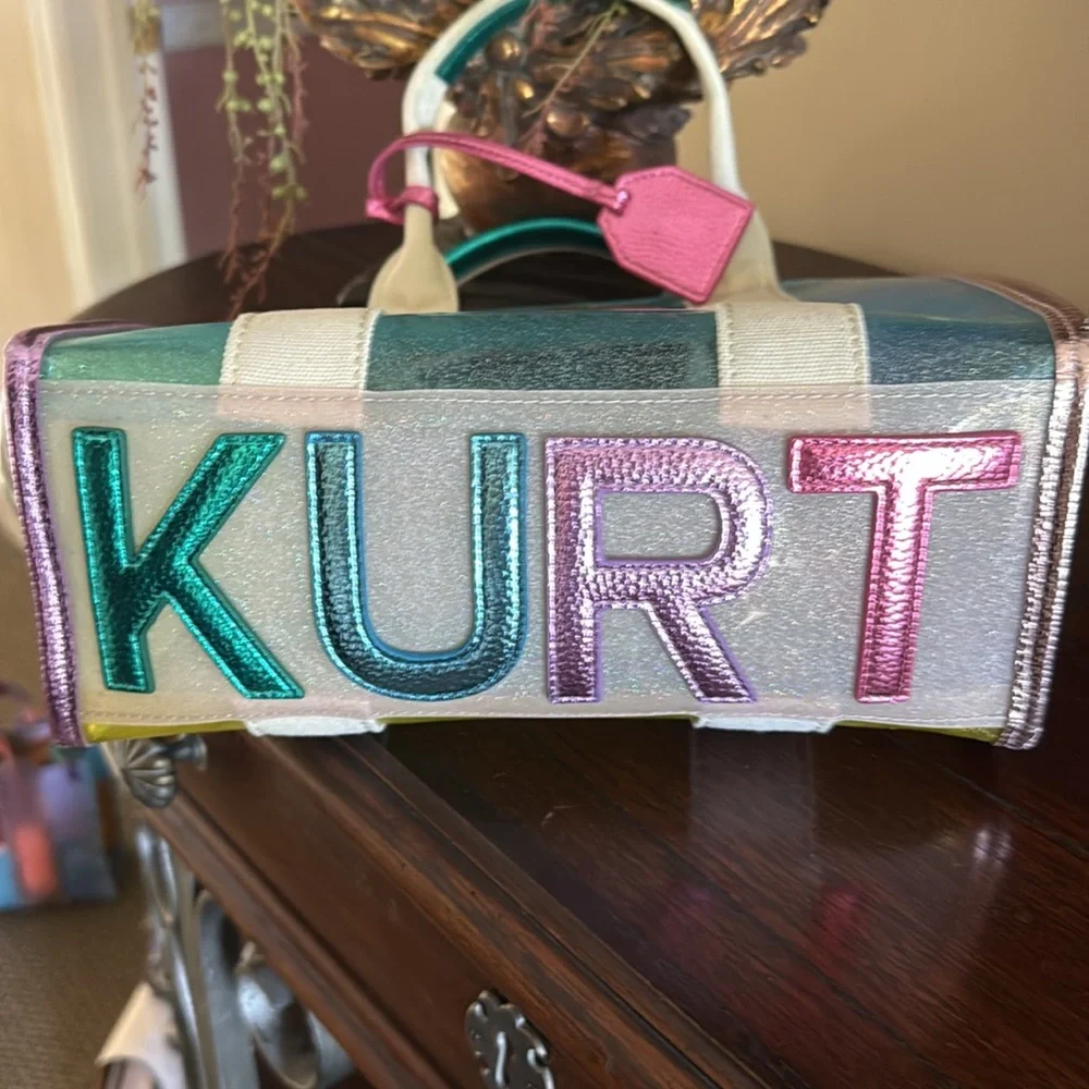Kurt Geiger small southbank tote vinyl small - Picture 3 of 4